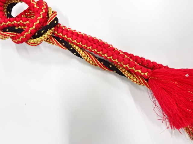 正絹　手組帯締め